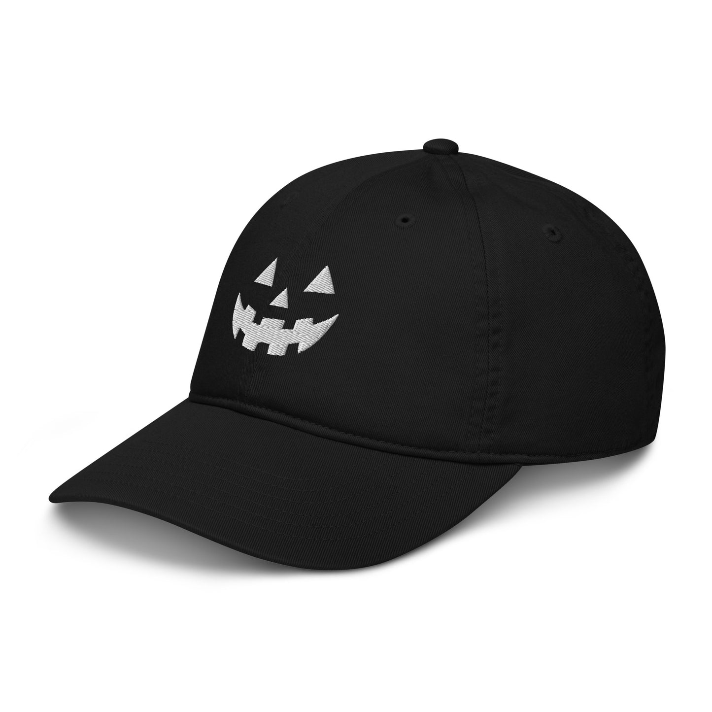Organic hat | Cute Pumpkin Halloween Jack o Lantern Face
