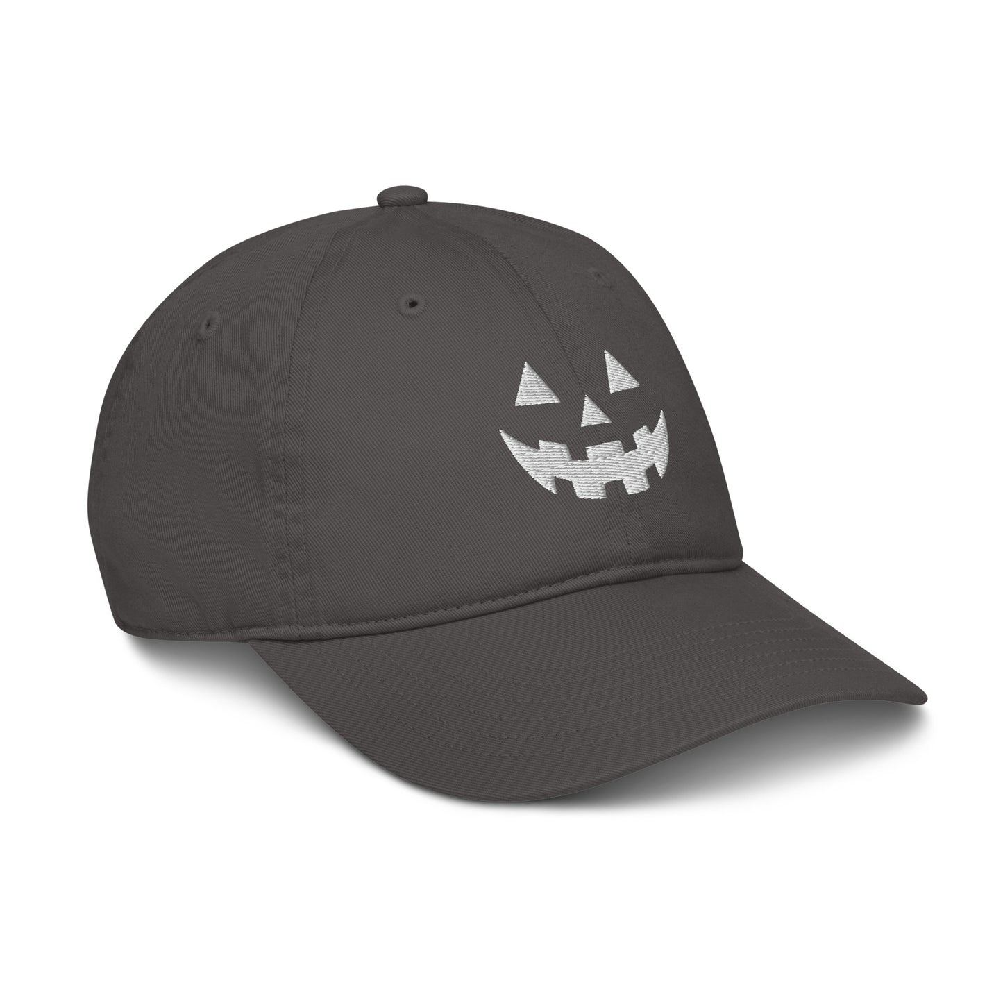 Organic hat | Cute Pumpkin Halloween Jack o Lantern Face
