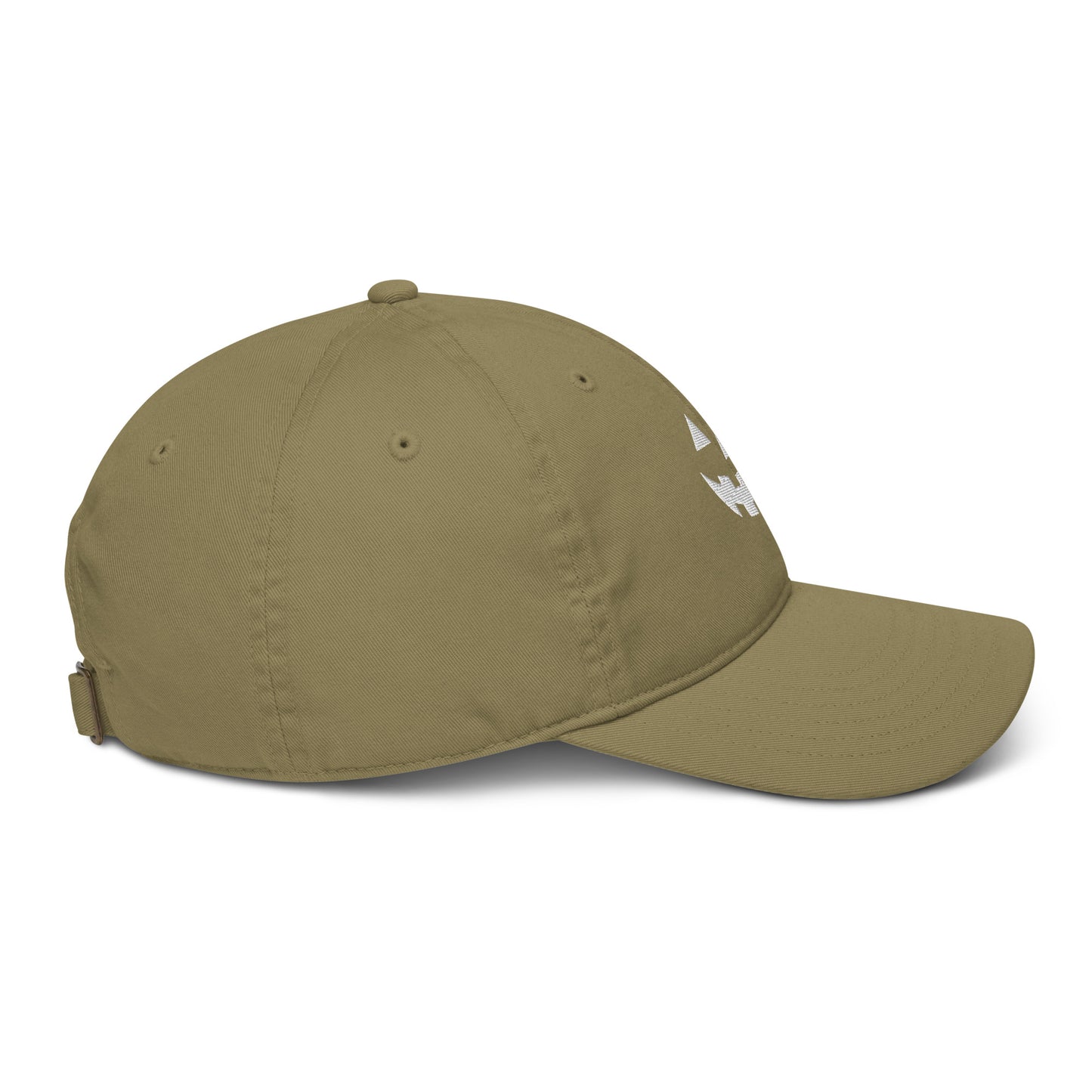 Organic hat | Cute Pumpkin Halloween Jack o Lantern Face