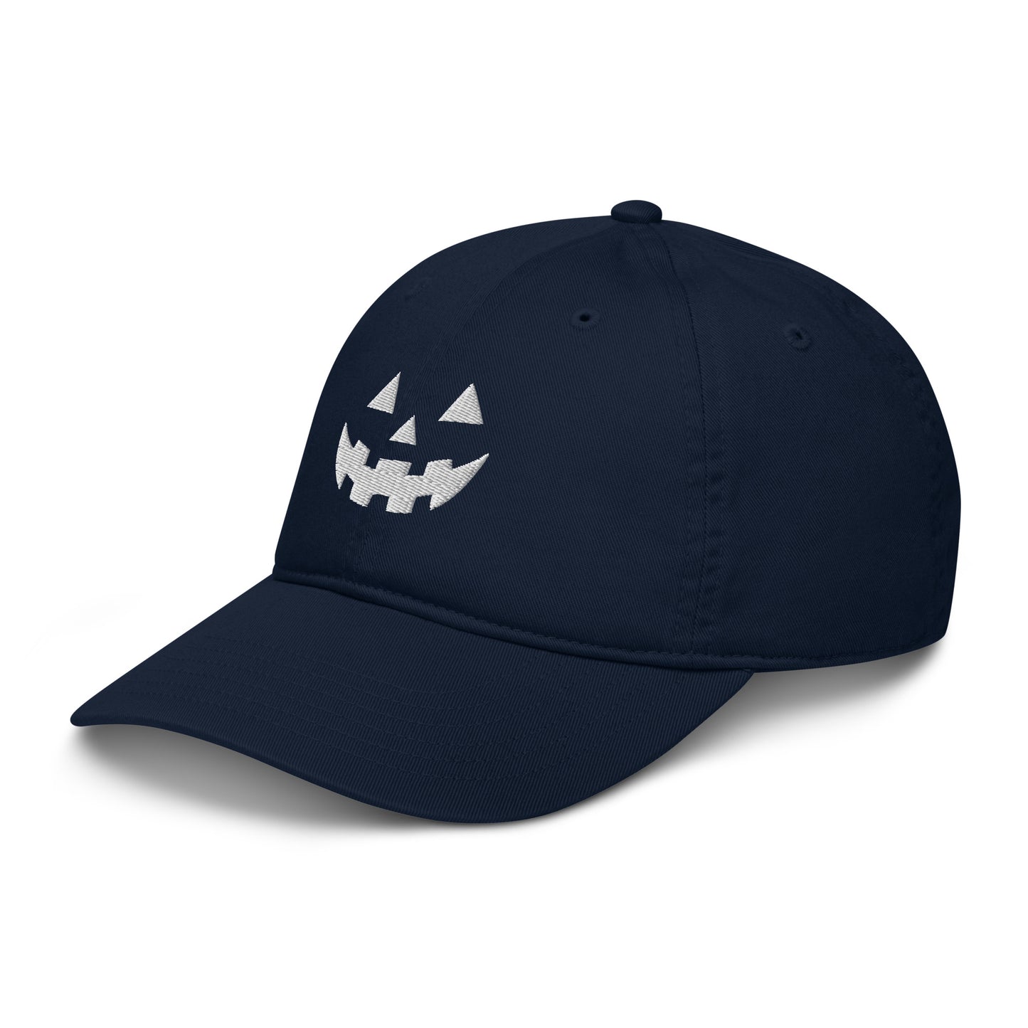 Organic hat | Cute Pumpkin Halloween Jack o Lantern Face