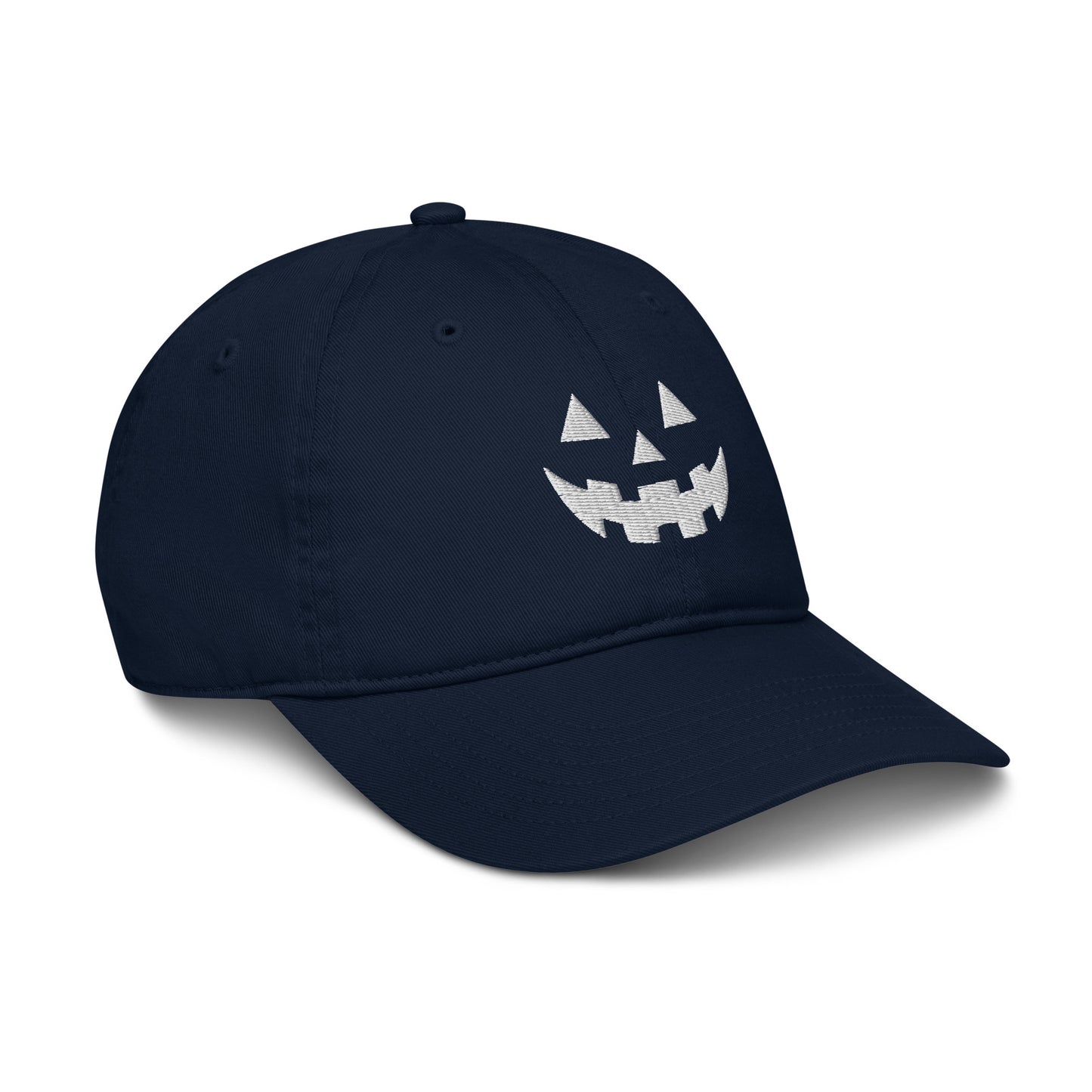 Organic hat | Cute Pumpkin Halloween Jack o Lantern Face