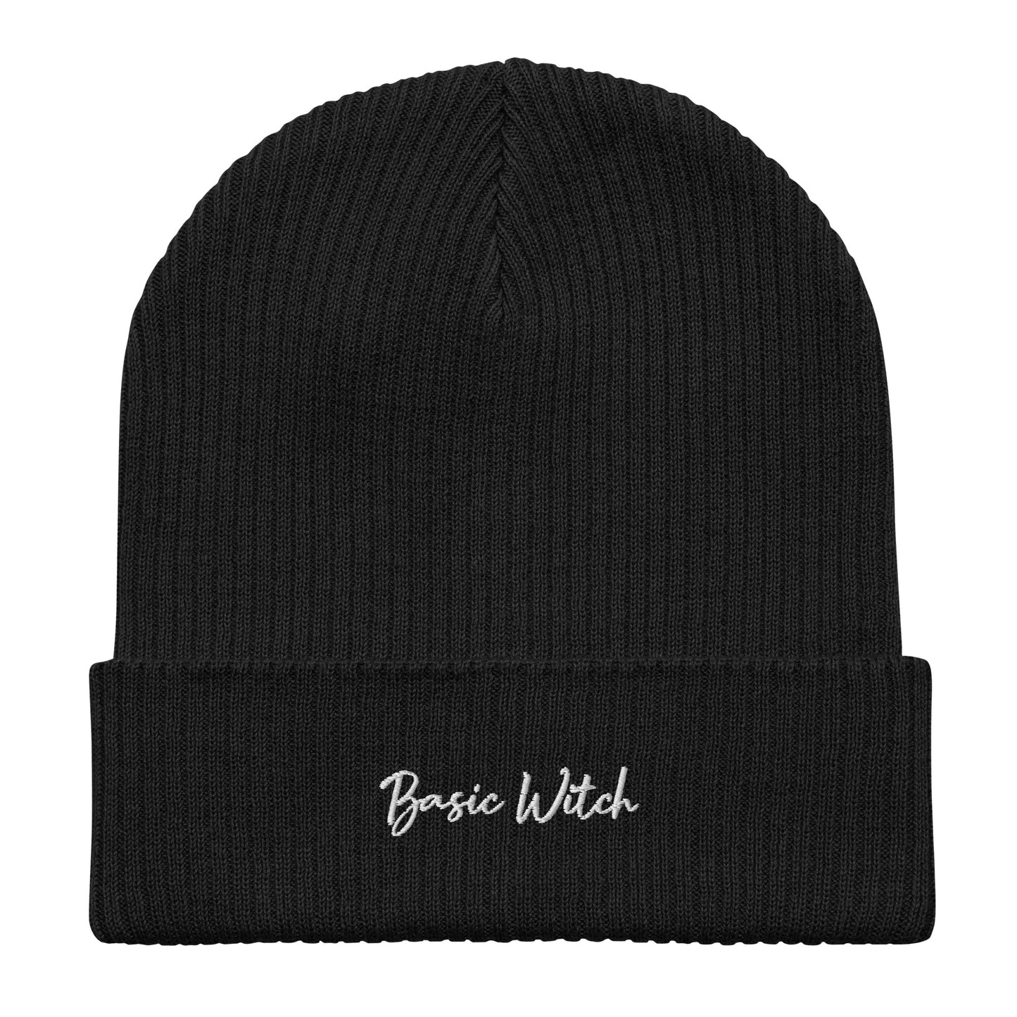 Organic ribbed beanie | Basic Witch Fall
