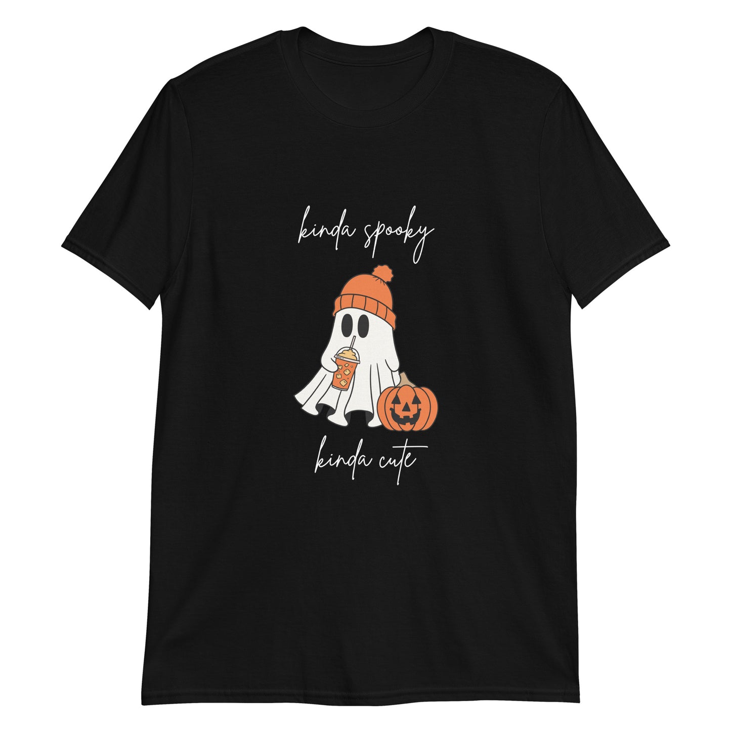 Short-Sleeve Unisex T-Shirt | Kinda Spooky Kinda Cute Basic Ghost
