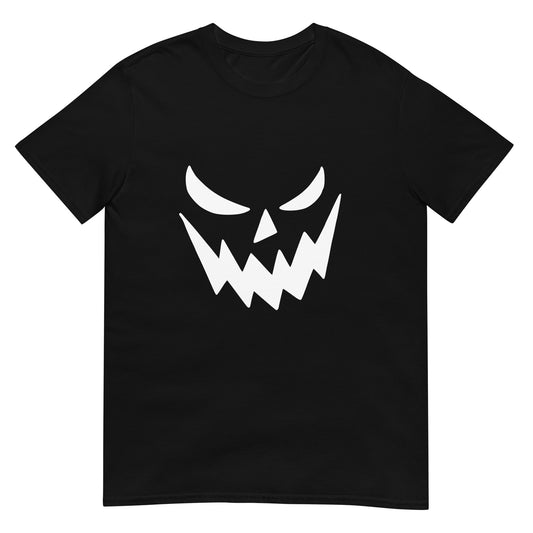 Short-Sleeve Unisex T-Shirt | Spooky Jack O Lantern Face