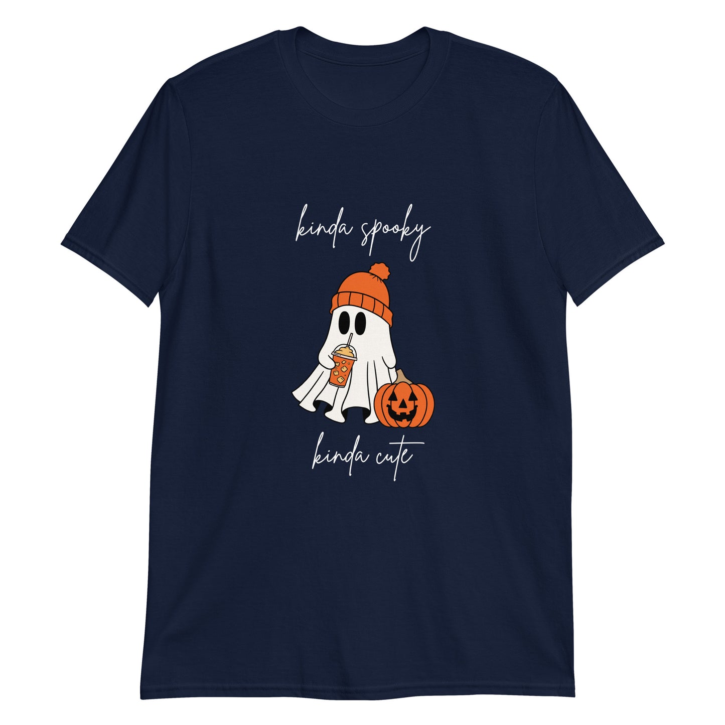 Short-Sleeve Unisex T-Shirt | Kinda Spooky Kinda Cute Basic Ghost