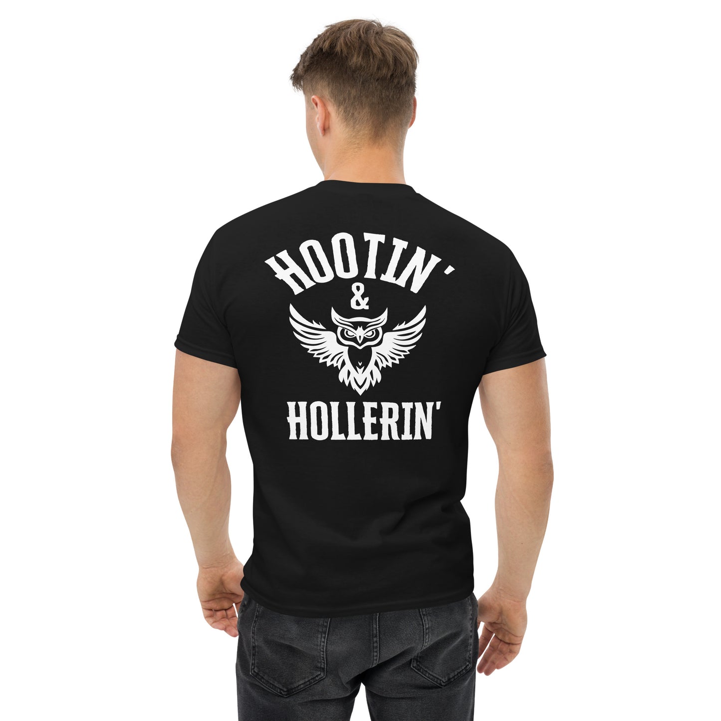 Unisex classic tee | Hootin and Hollering Rowdy Summer Party Shirt