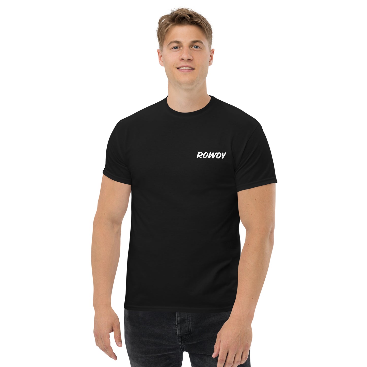Unisex classic tee | Hootin and Hollering Rowdy Summer Party Shirt