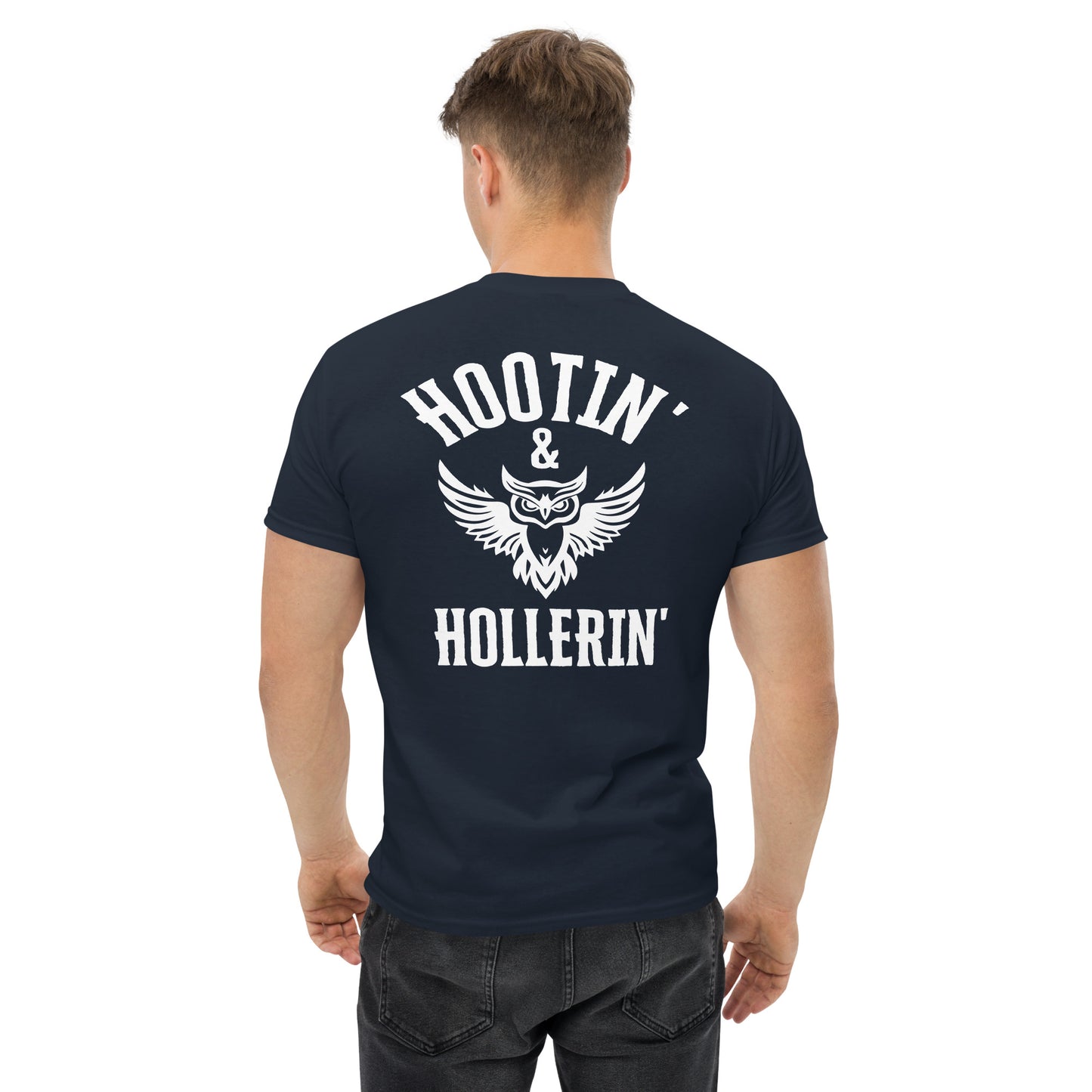 Unisex classic tee | Hootin and Hollering Rowdy Summer Party Shirt