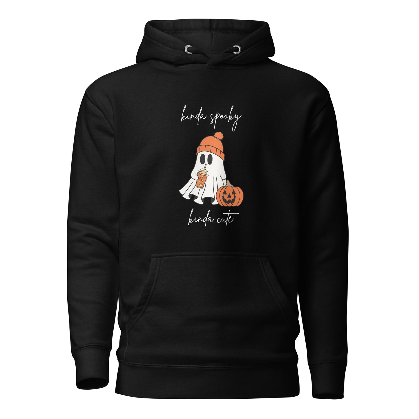 Unisex Hoodie | Kinda Spooky Kinda Cute Basic Ghost