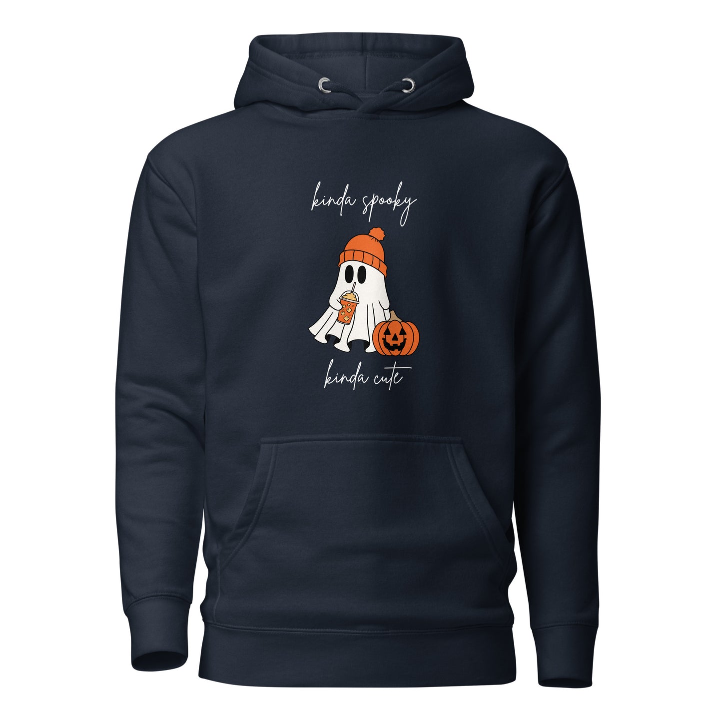 Unisex Hoodie | Kinda Spooky Kinda Cute Basic Ghost