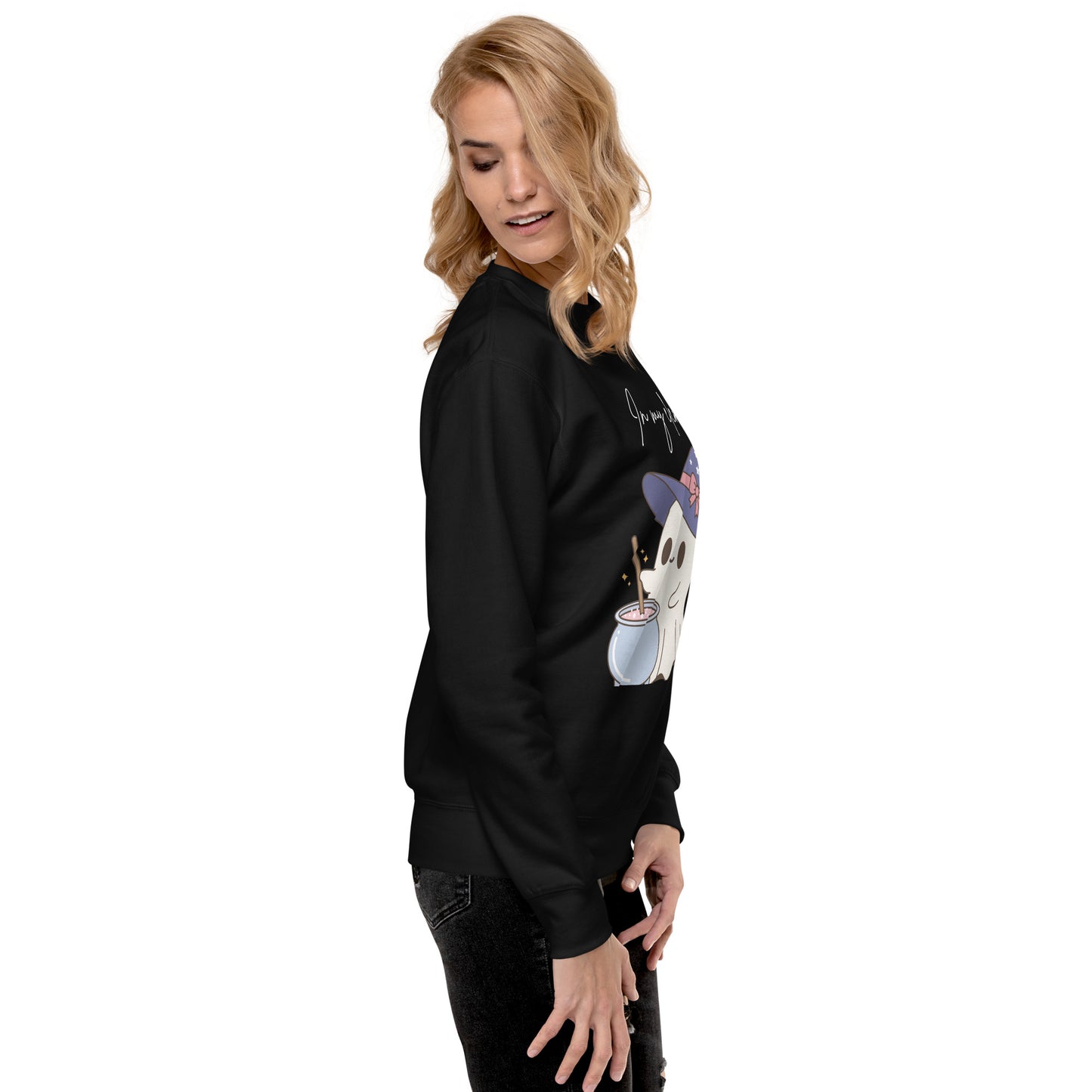 Unisex Premium Sweatshirt | In my element halloween ghost