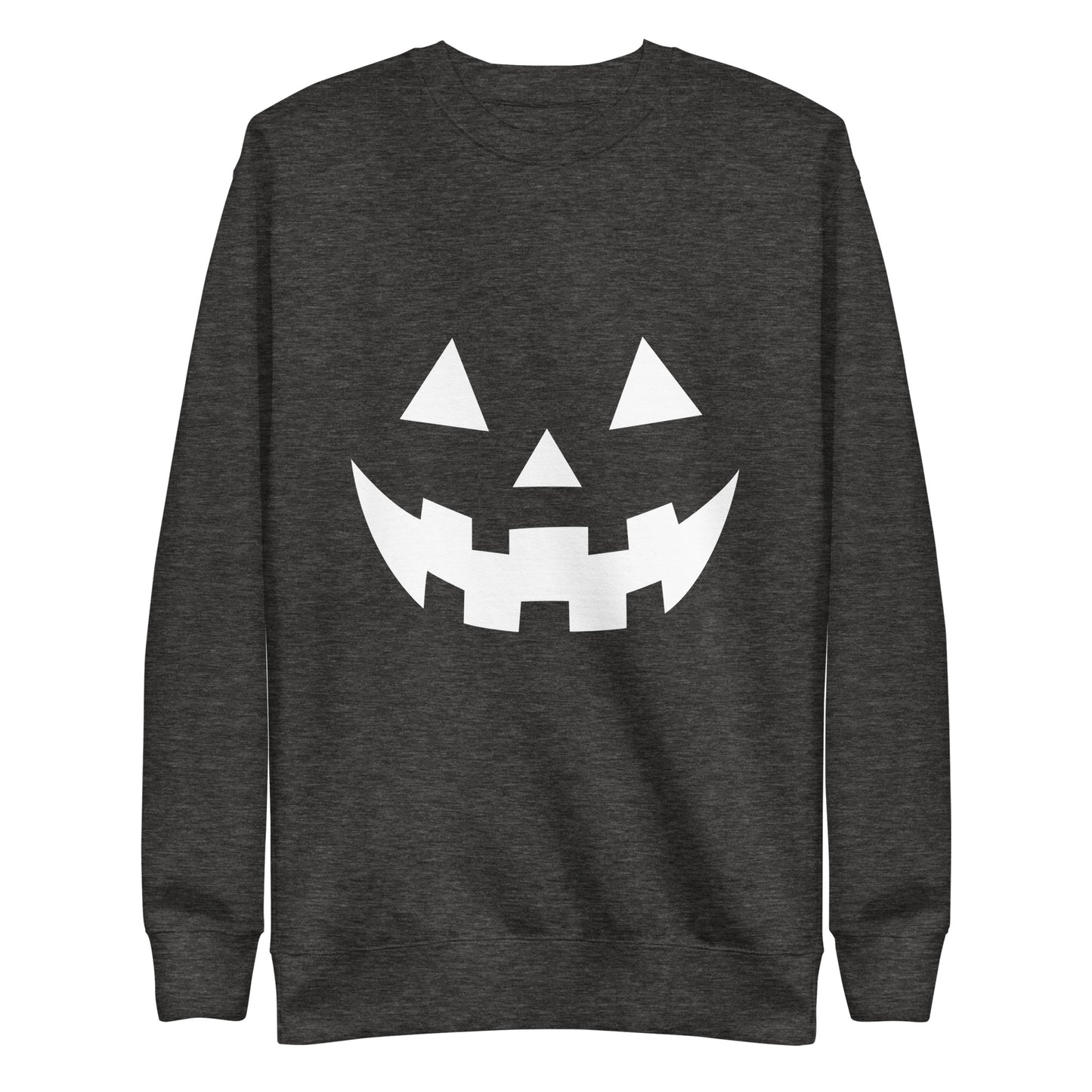 Unisex Premium Sweatshirt | Cute Pumpkin Jack O Lantern Face Halloween