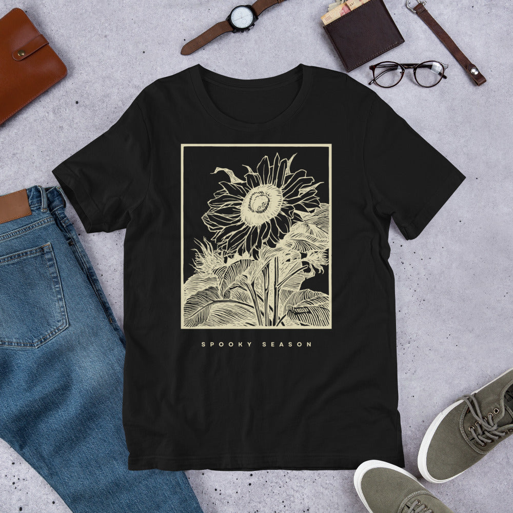 Unisex t-shirt | Sunflower Spooky Season Fall