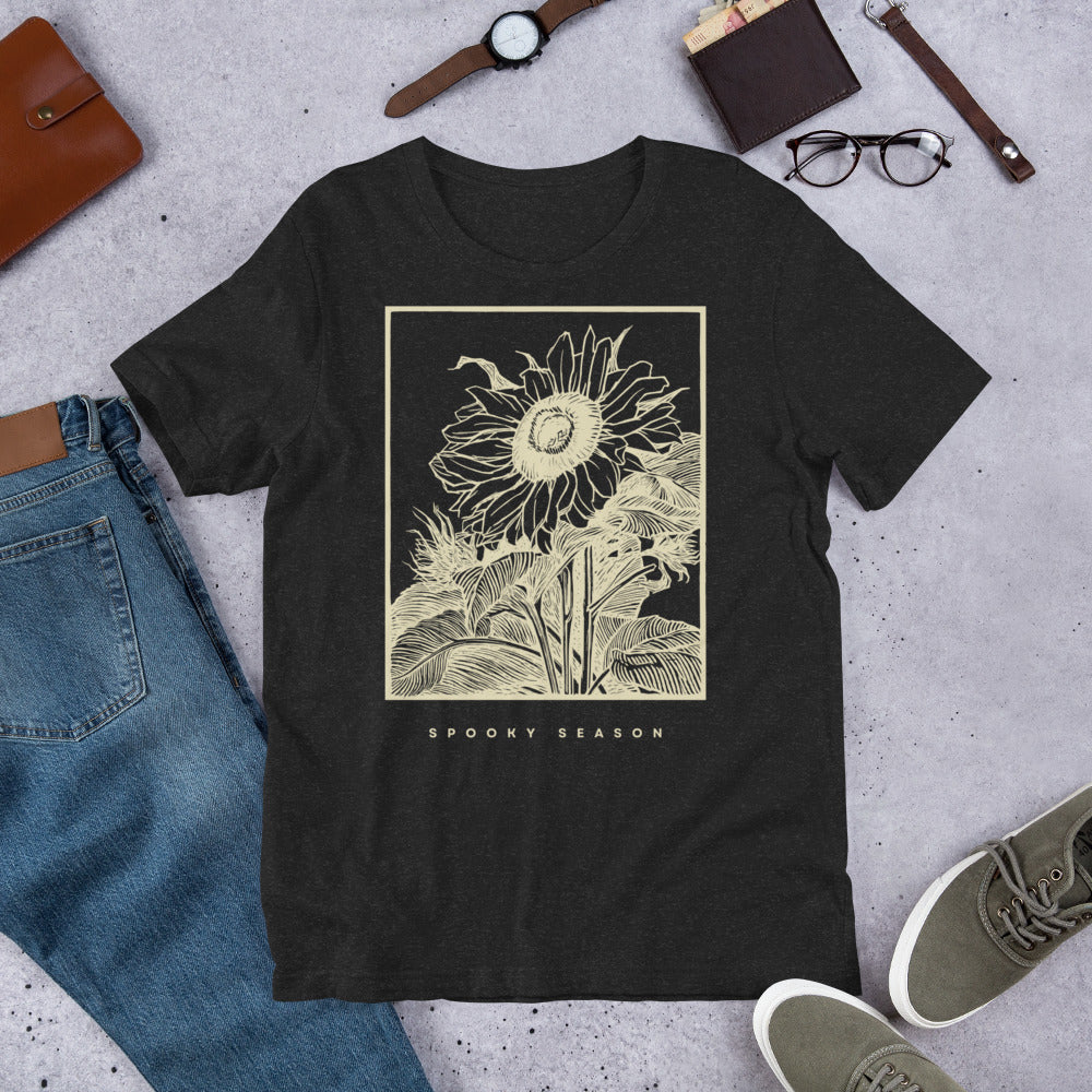 Unisex t-shirt | Sunflower Spooky Season Fall
