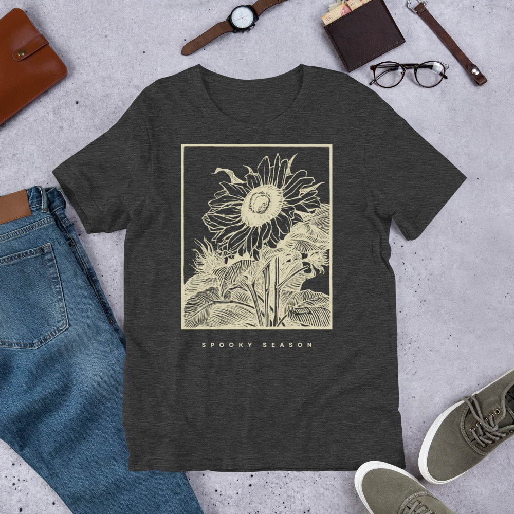 Unisex t-shirt | Sunflower Spooky Season Fall