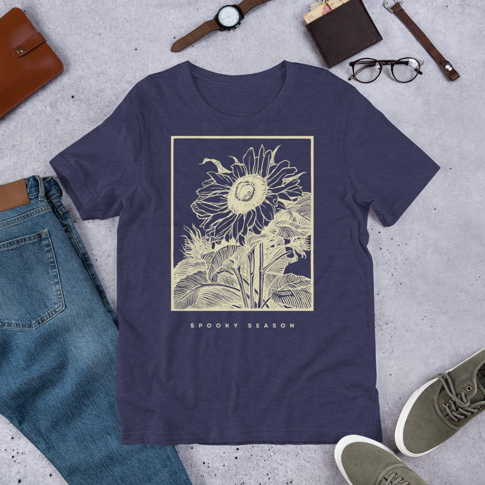 Unisex t-shirt | Sunflower Spooky Season Fall